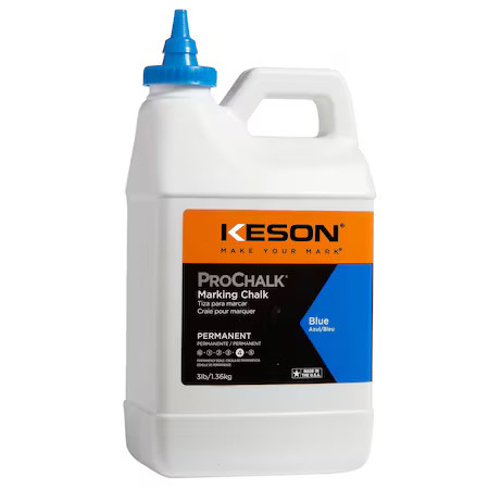 Keson Pm103blue Marking Chalk Concentrate, Blue, 3Lb