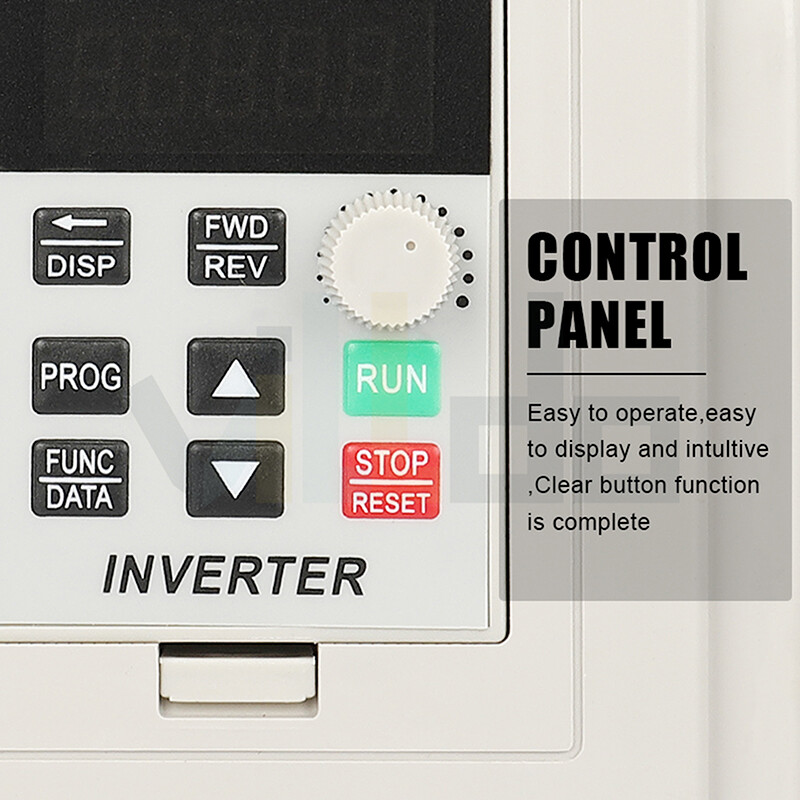 Variable Frequency Driver 5HP 220V 4KW Interver VFD Single to 3 Phase Output