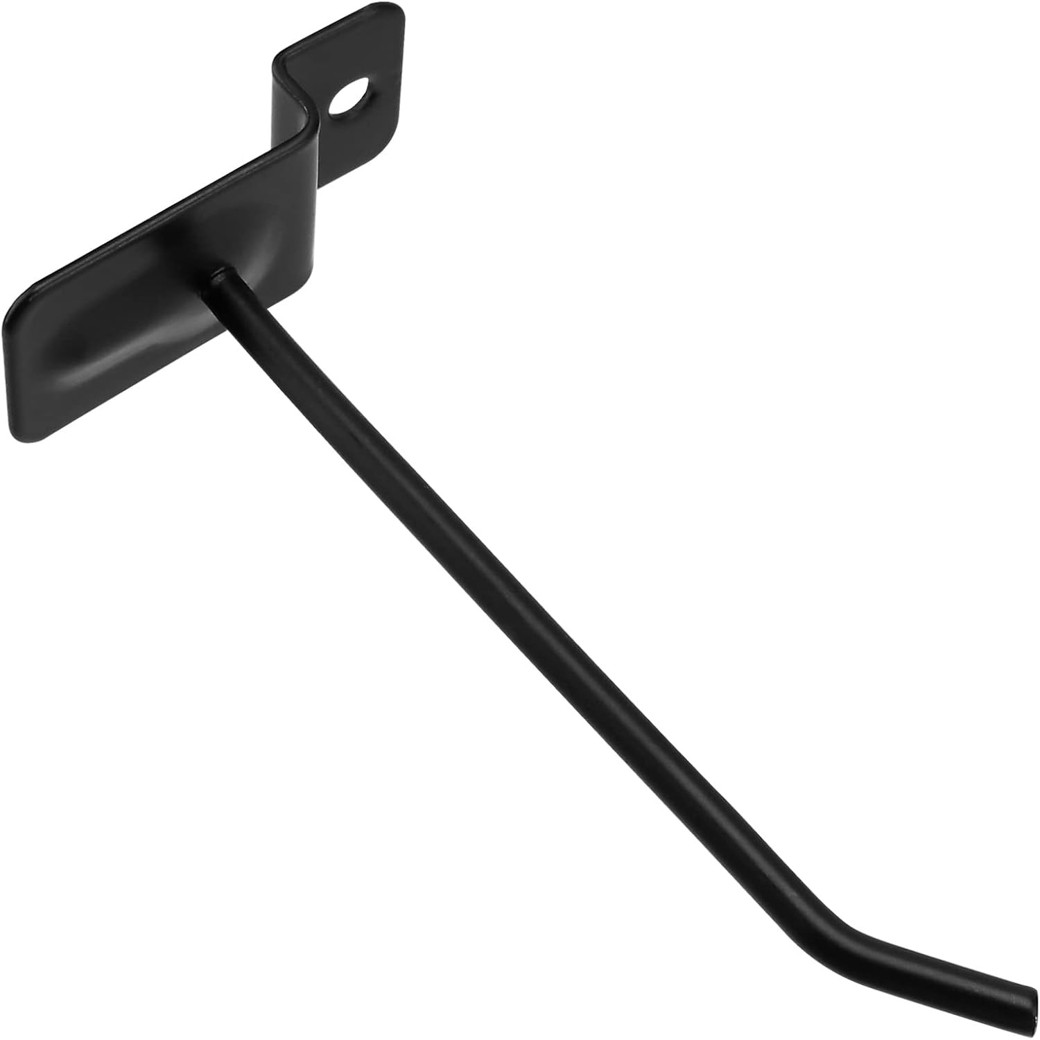 100 PCS 4 Inch Slatwall Hooks, Slat Wall Gridwall Panel Wall Hooks Slot Board