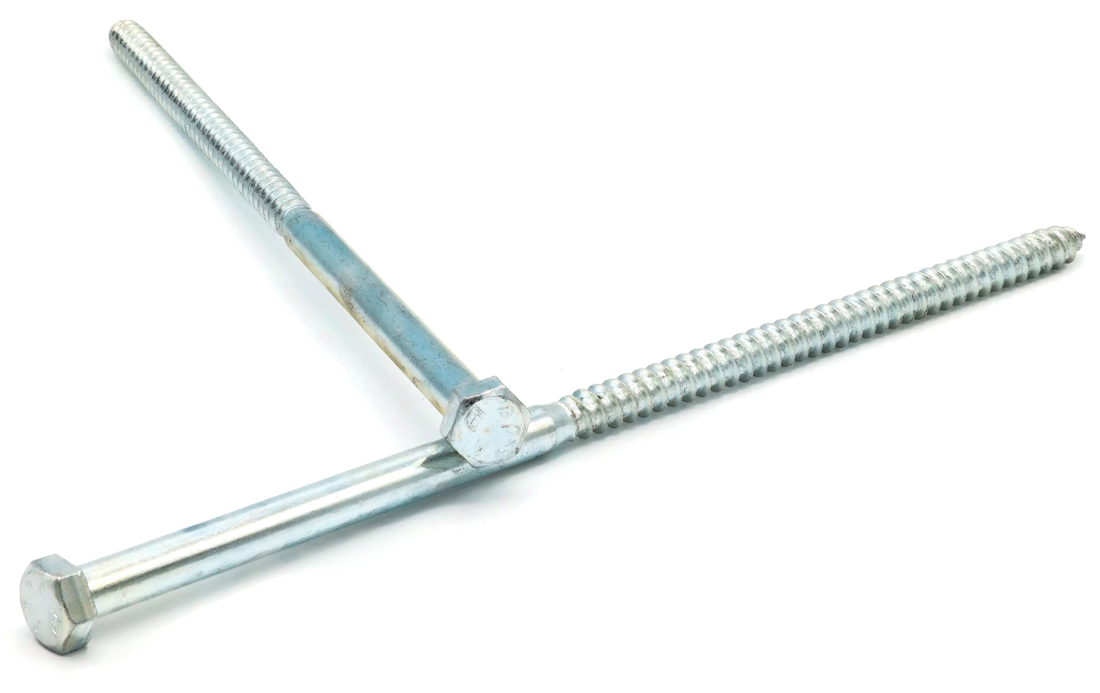 1/4″-10 Hex Lag Screws Zinc Plated Steel Hex Head Lag Bolts – Select Length