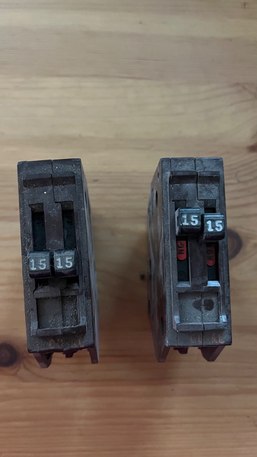 WADSWORTH CIRCUIT BREAKER 15/15A, CAT# B1515 … YI-919