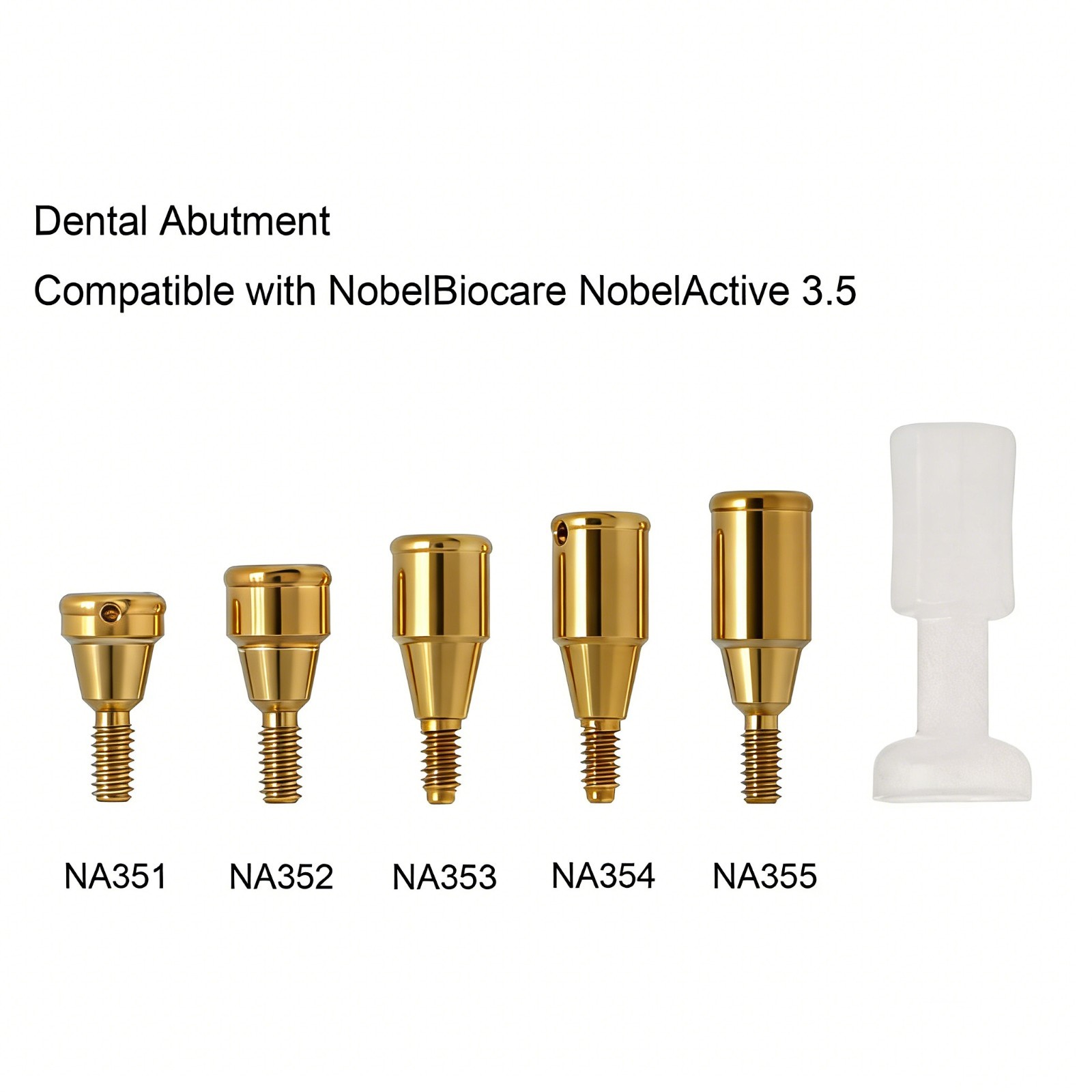 US Dental Ti Abutment NP fit Zest Locator for NobelBiocare NobelActive Implants