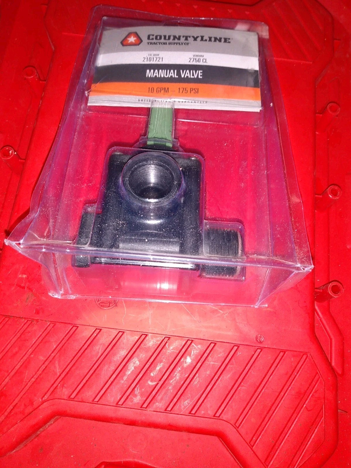 Texas Remcor 2750 2-Way Manual Valve 10 GPM 175 PSI 2101721 2750CL