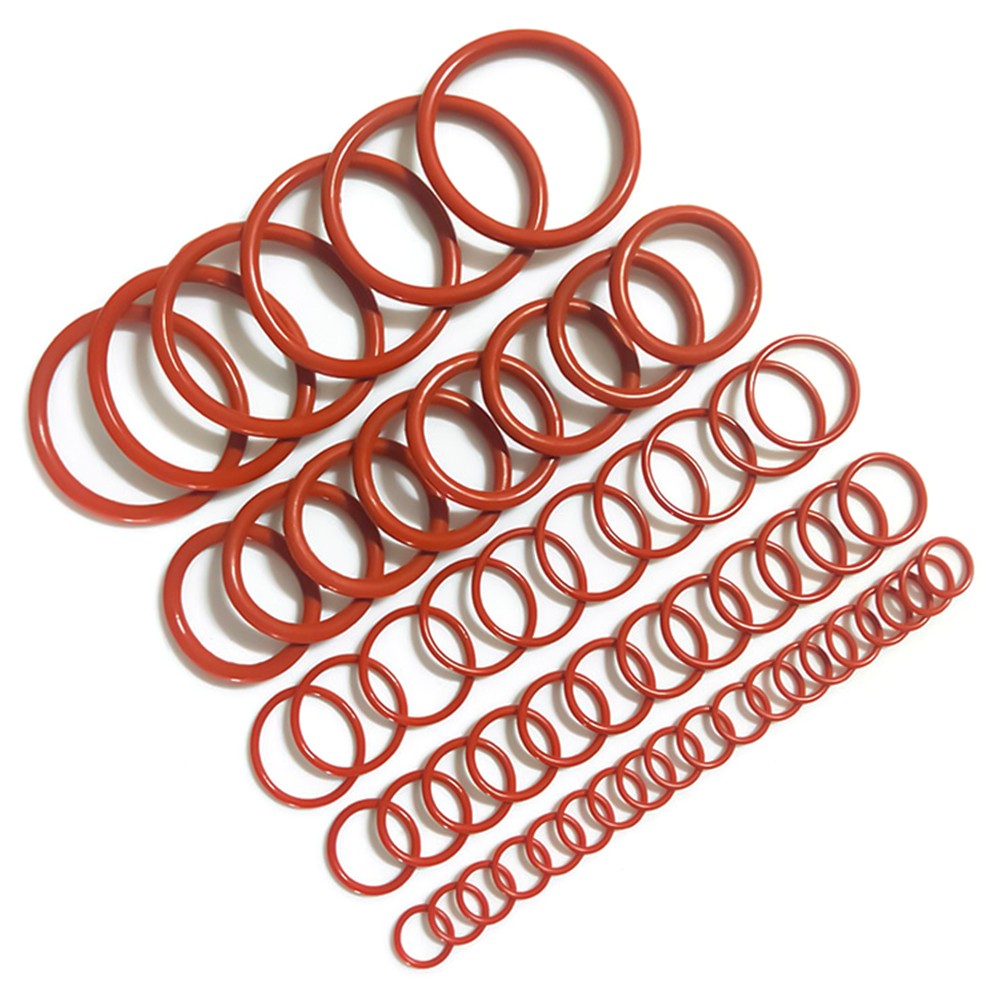 Silicone Rubber O Rings Metric Food Grade 3.5mm Cross Section 5mm-39mm ID O Ring