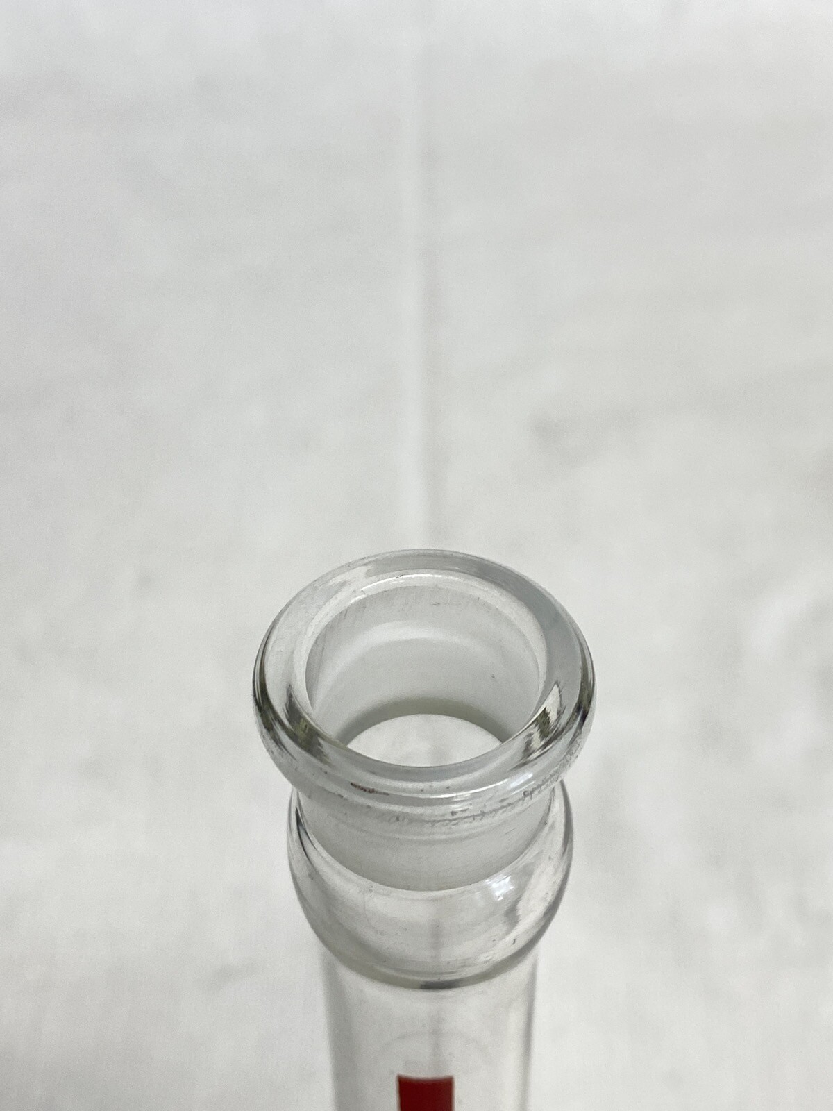 KIMAX Glass 200mL Class A TC Volumetric Flasks w/ Red Strip #16 Stpr 28013-200