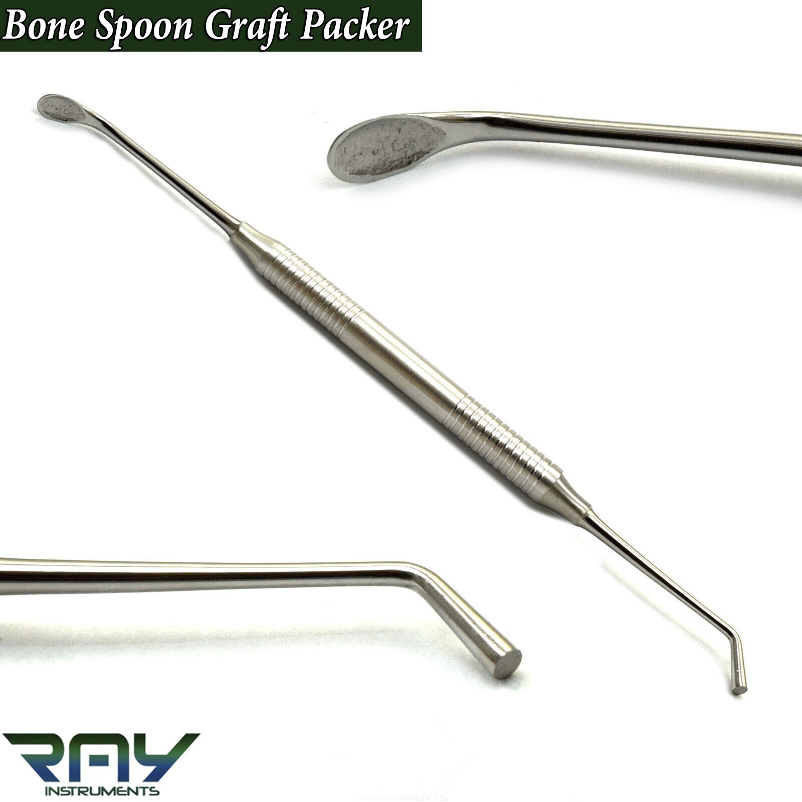 Dental Bone Grafting Kit Palti Bone Graft Compactor Packer Plugger Scoop Implant