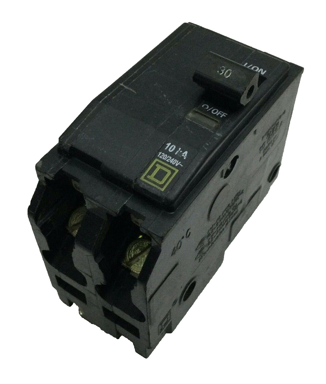 SQUARE D QO230 30 amp 2 pole Type QO Circuit Breaker YELLOW FACE