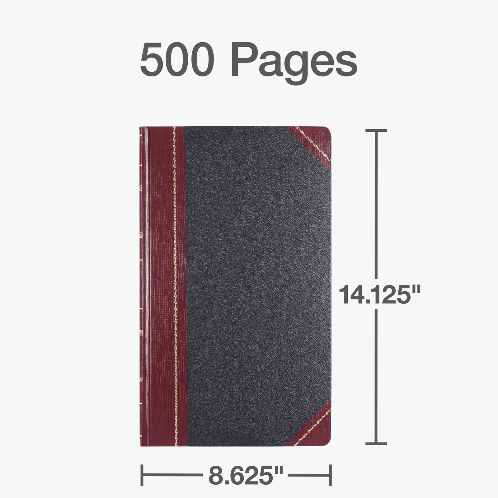 Boorum Pease 9 Series Account Book – Record Ruled, Smyth-Sewn Acid-Free 500
