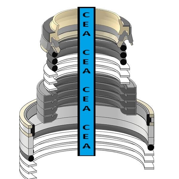 707-99-58050 Boom Cylinder Seal Kit Fits Komatsu PC240LC-7K PC270LC-7L
