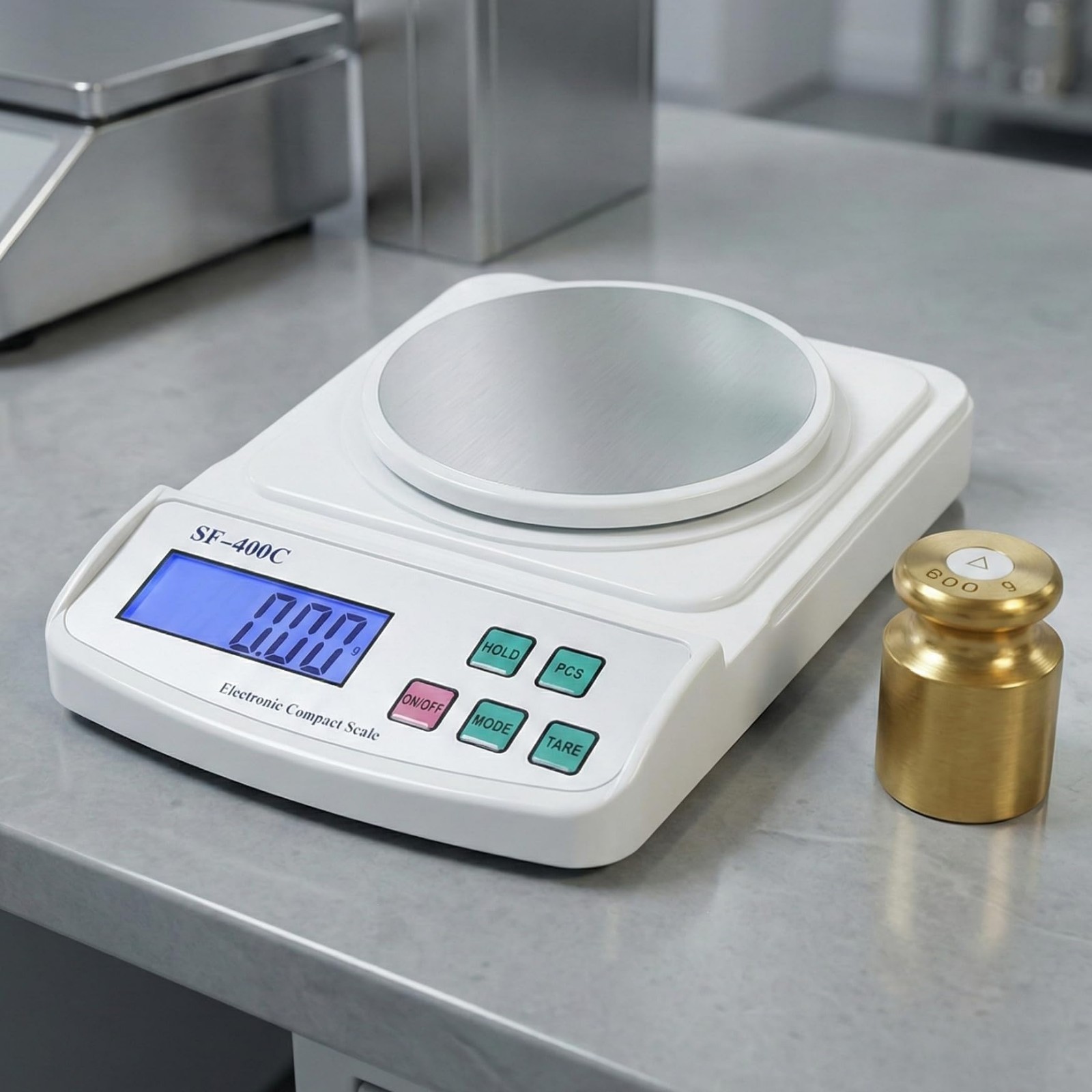 Precision Digital Lab Scale – 0.01g Accuracy Mass Balance Weighing Device
