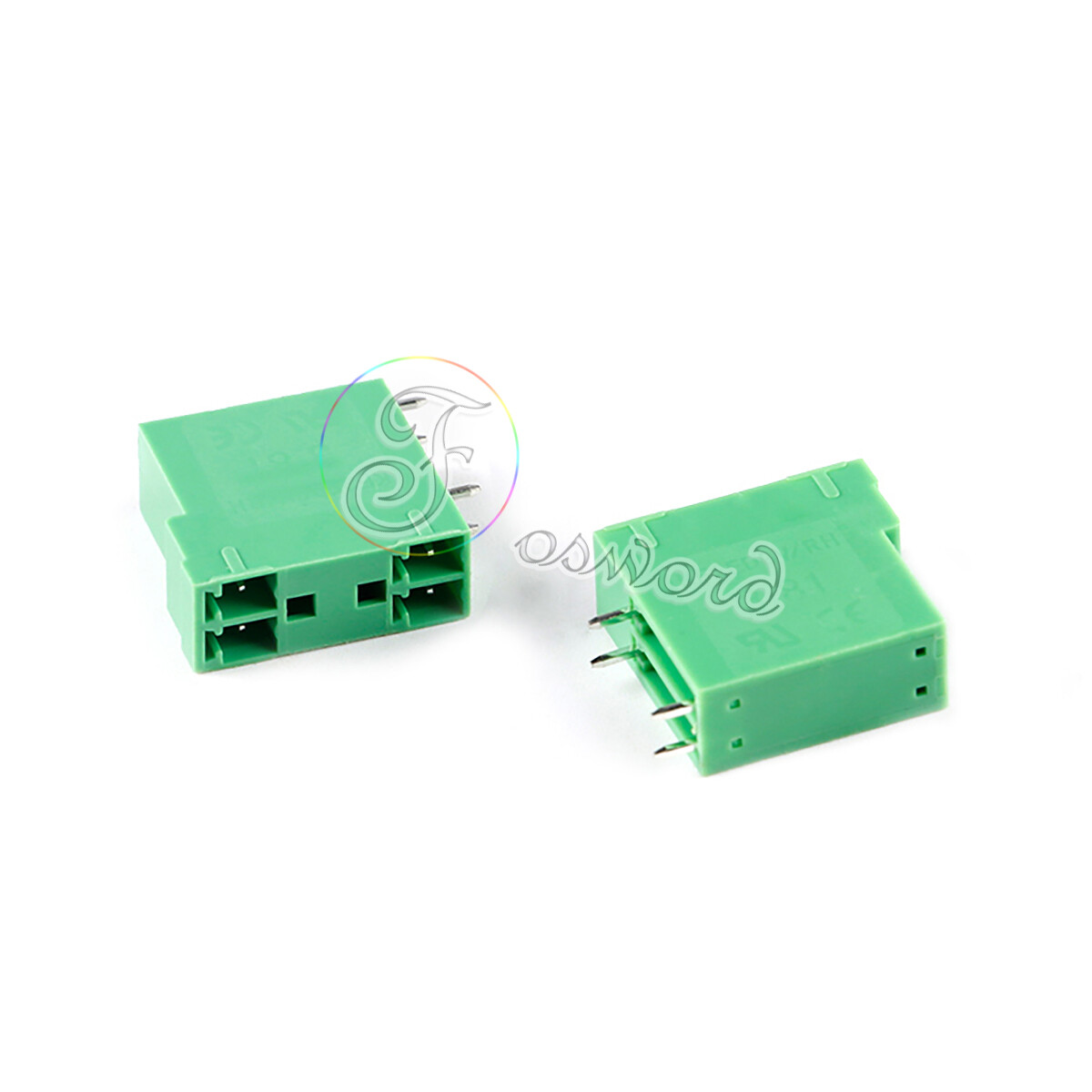 PCB Terminal Block Connector 5.08mm Pitch 2 3 4 5 6 7 8 10 PIN PCB Mount Plug-in