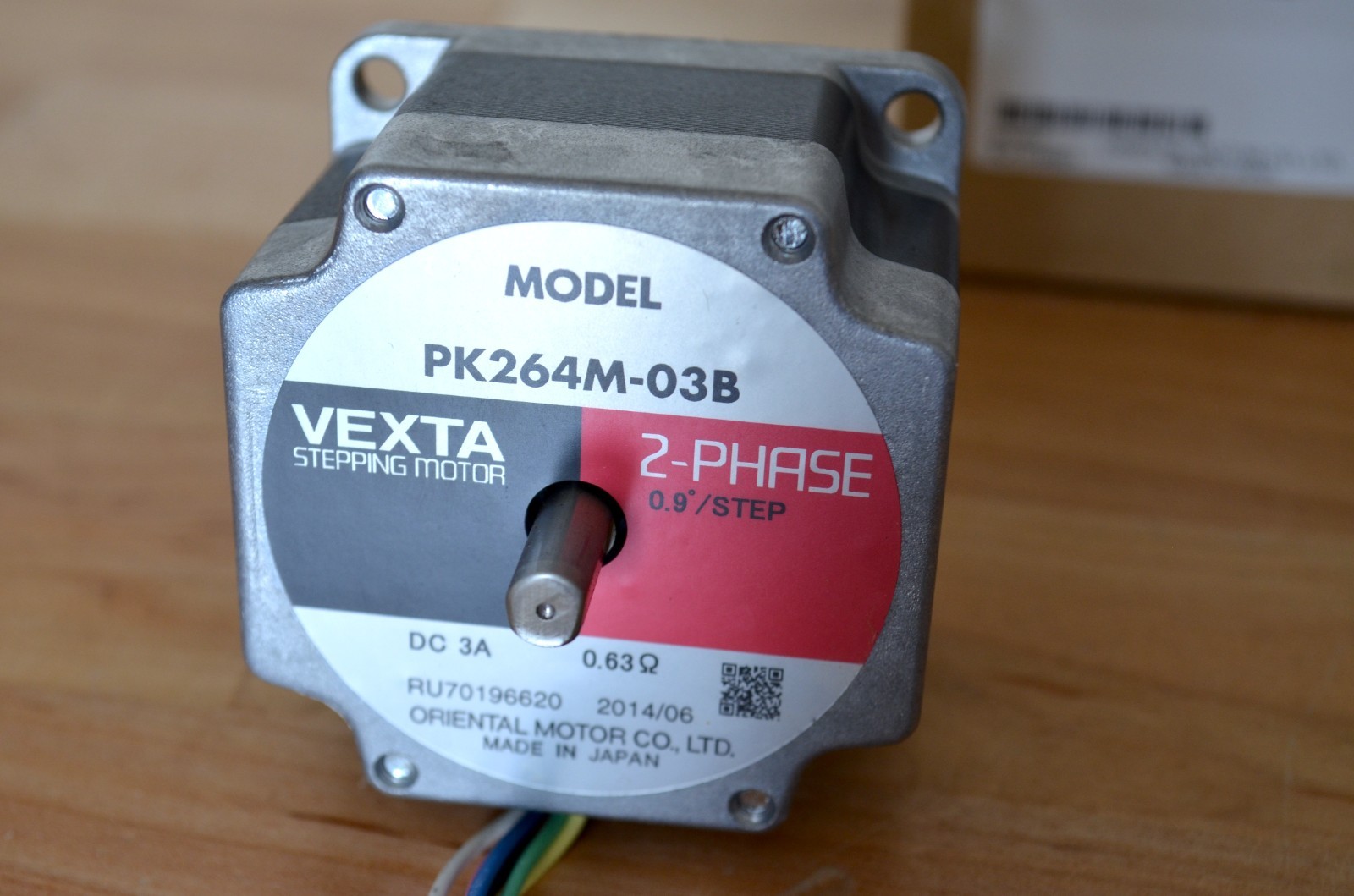 NEW Vexta Oriental PK264M-03B Nema23 Dual-Shaft Stepper Motor High-Resolution