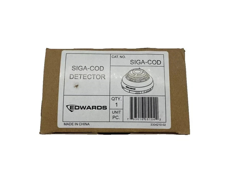 Edwards Est SIGA-COD Intelligent Carbon Monoxide Detector