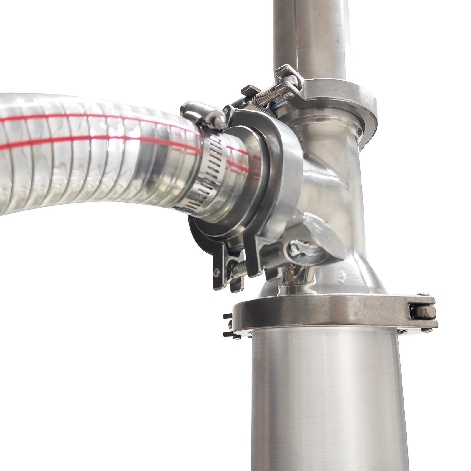 Stainless Pneumatic Paste Liquid Conveying Feeder Pneumatic Feeding Pump 11L