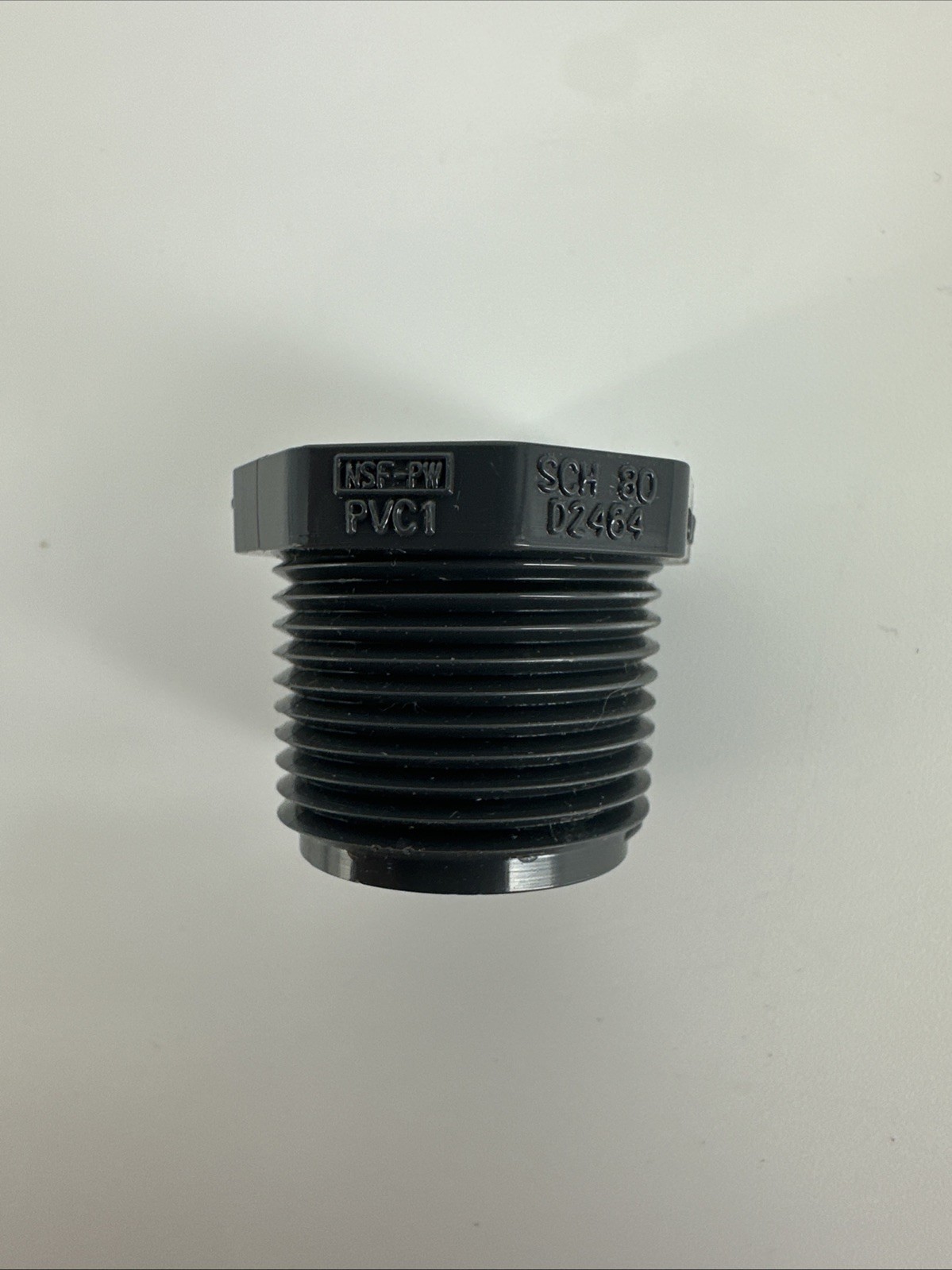 LOT OF 4 Spears D2464 Reducer Bushing 3/4″ x 3/8″ Schedule 80 MPT x FPT