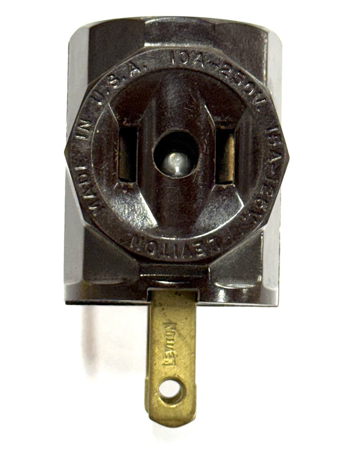 Vintage Bakalite Eagle GE Leviton Outlet Wall Hugger Tap Plugs Adapter USA