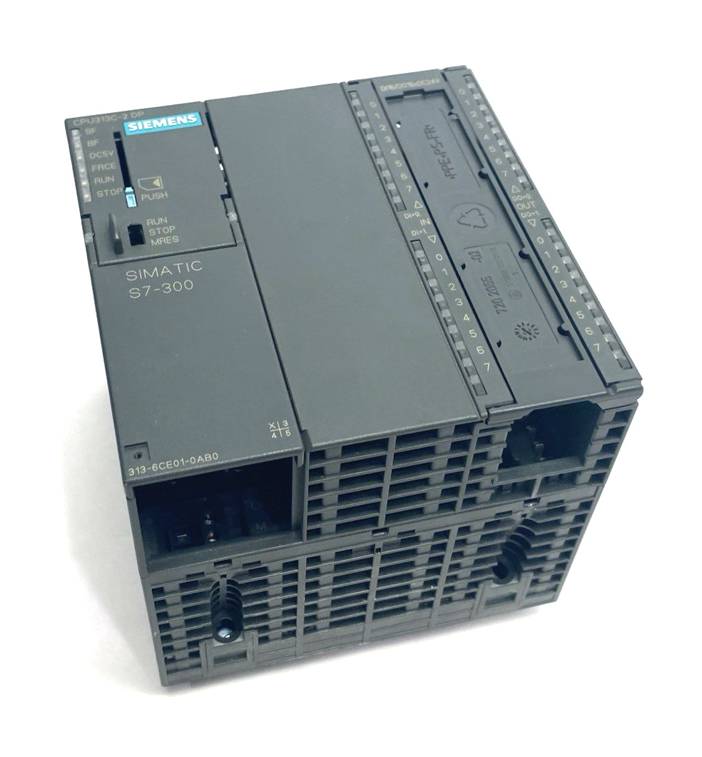 Siemens 6ES7313-6CE01-0AB0 SIMATIC S7-300 CPU Unit 313C-2 DP, 16DI/16DO, 32KB