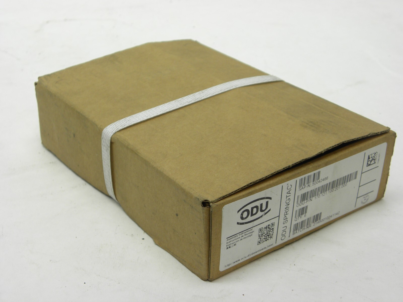 ONE PIECE – ODU Springtac Socket 16.0mm OD Model – 170.121.100.201.000 BRAND NEW