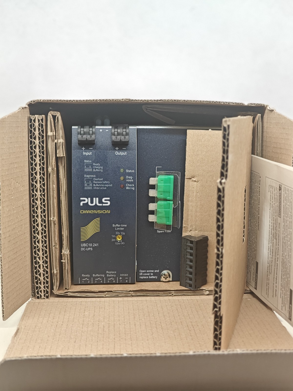 NEW Puls UBC10.241 switch power supply W/ Built-In Battery Backup