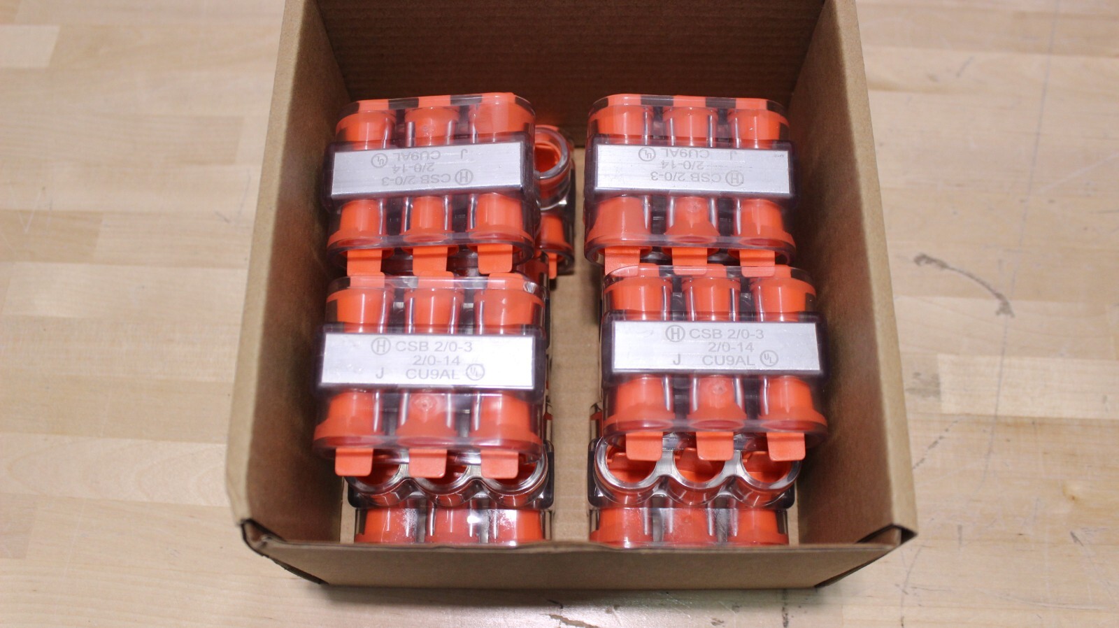Thomas&Betts CSB 2/0-3 Aluminum Insulated Connector Block (Box of 10)