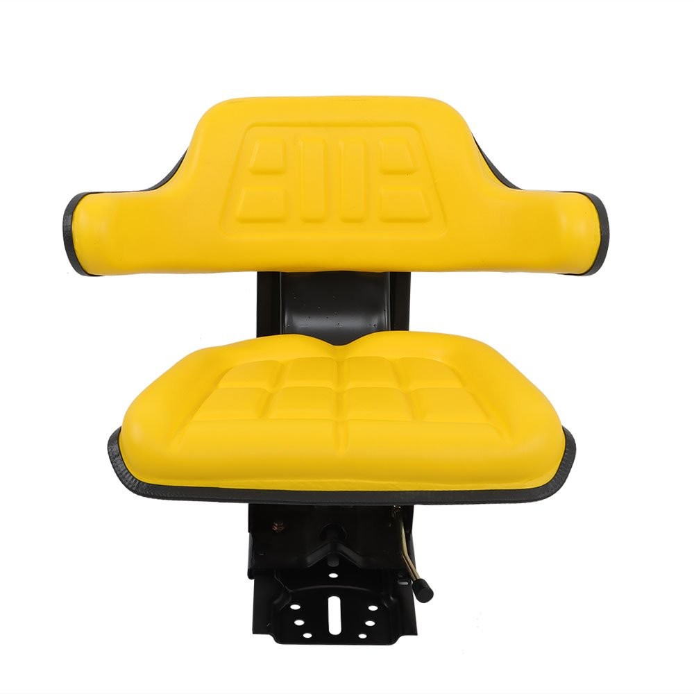 Yellow Suspension Tractor Seat For John Deere 2040 2530 2550 2555 2630 2020 2030