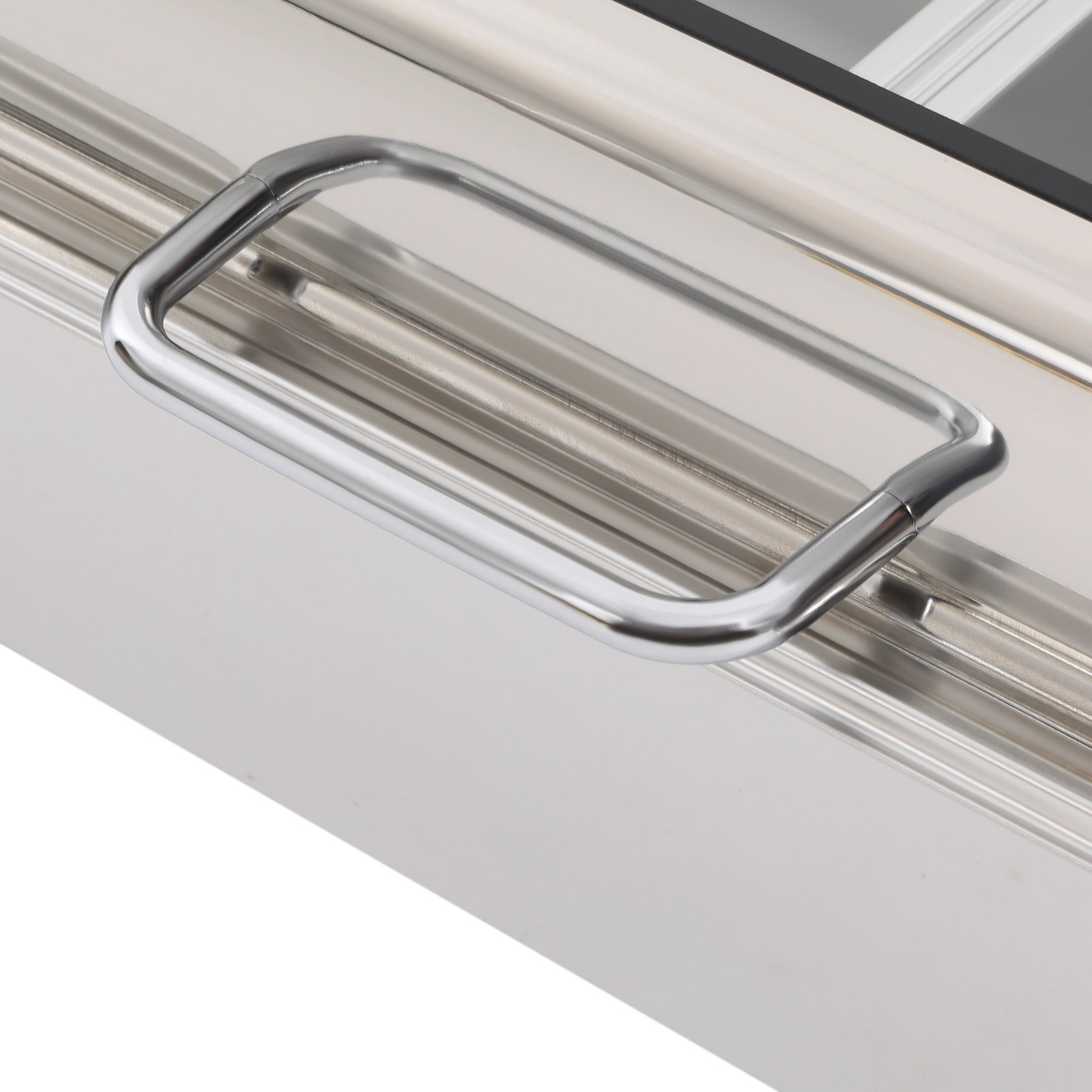 400W 9.5QT 2 Tray Stainless Steel Chafer Chafing Dish Catering Food Warmer Hotel