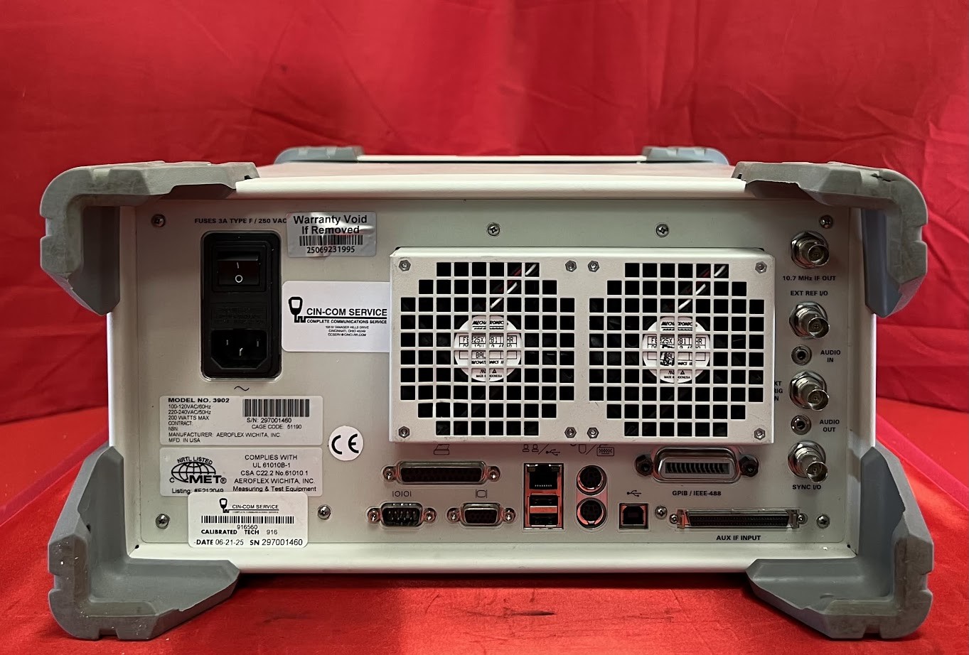 Aeroflex 3902 Analog and Digital Radio Test Platform