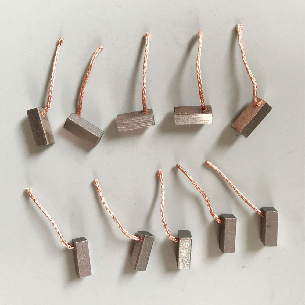 10PCS Carbon Brushes Motor Brush for Generic Electric Replacement set 5*6*14mm