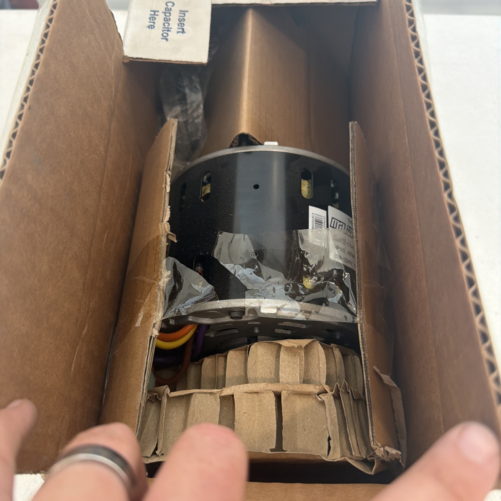 Mars Direct Drive Blower Motor 10586 1/3 HP 208/230 VAC 3 Speed 1075 RPM (NEW)