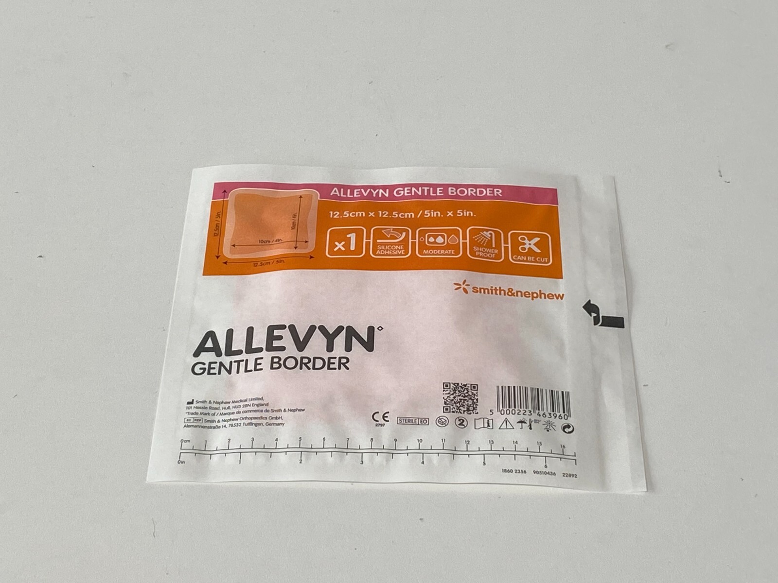 *H31*: 2 Boxes (10/Box) Allevyn Gentle Border 66800279 Exp 2026-03