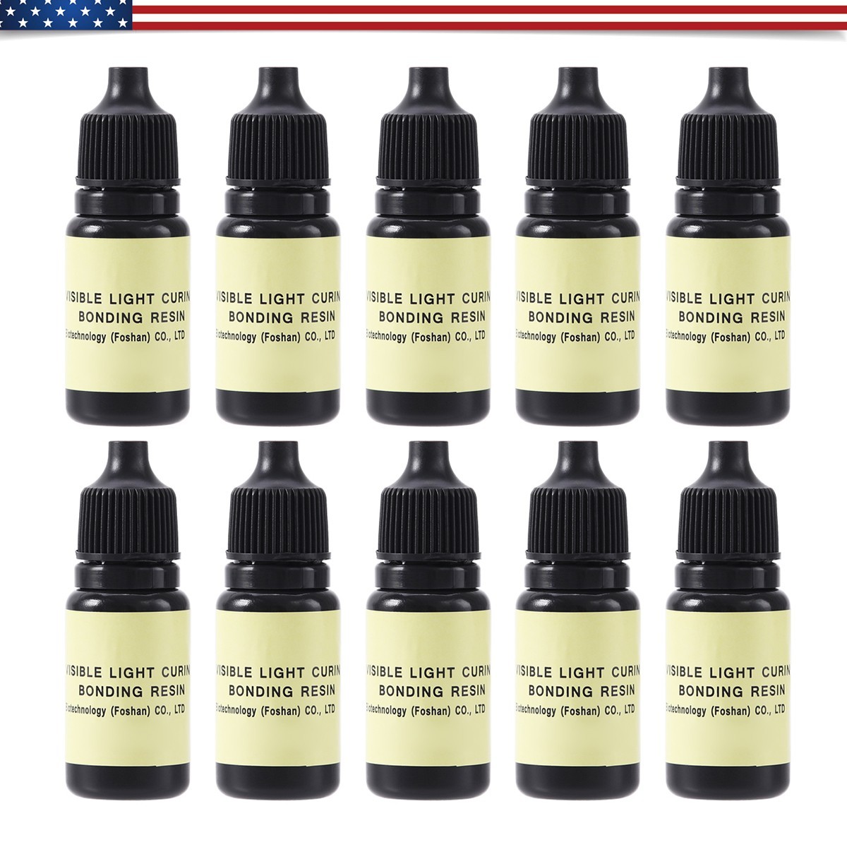 Dental Visible Light Cure Bonding Resin/Enamel Cure Adhesive /Caries Indicator