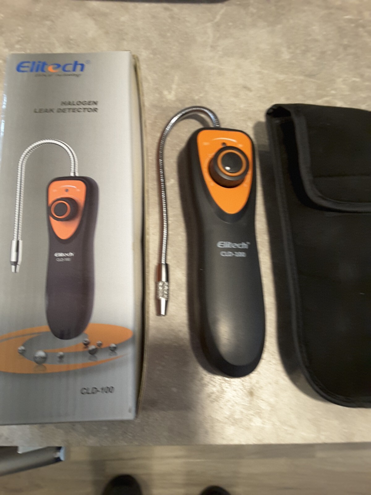 Elitech CLD-100 Freon Leak Detector Halogen Refrigerant Gas Detector