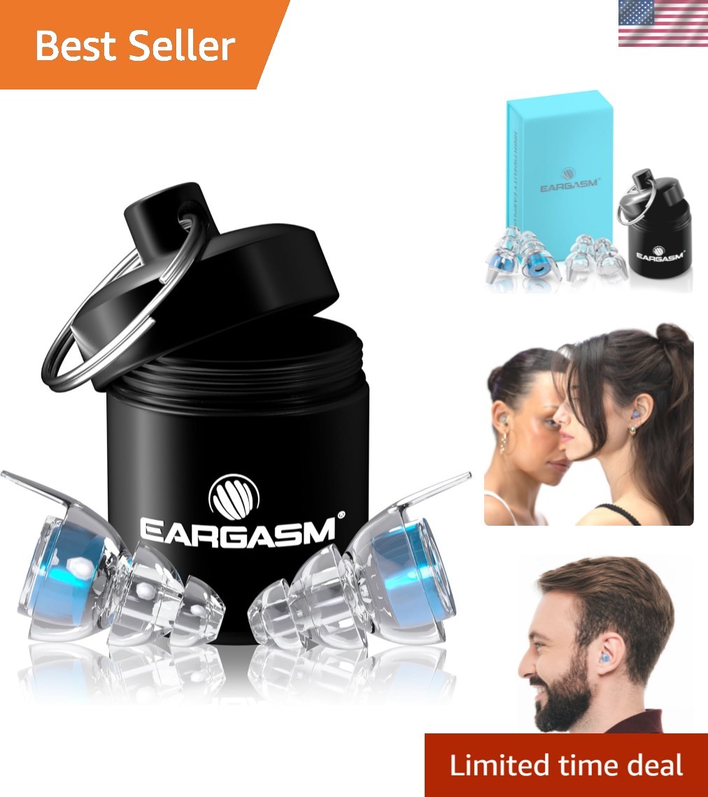 Pristine Sound Quality Blue Earplugs – Reusable Noise Reducers for Everyday Use