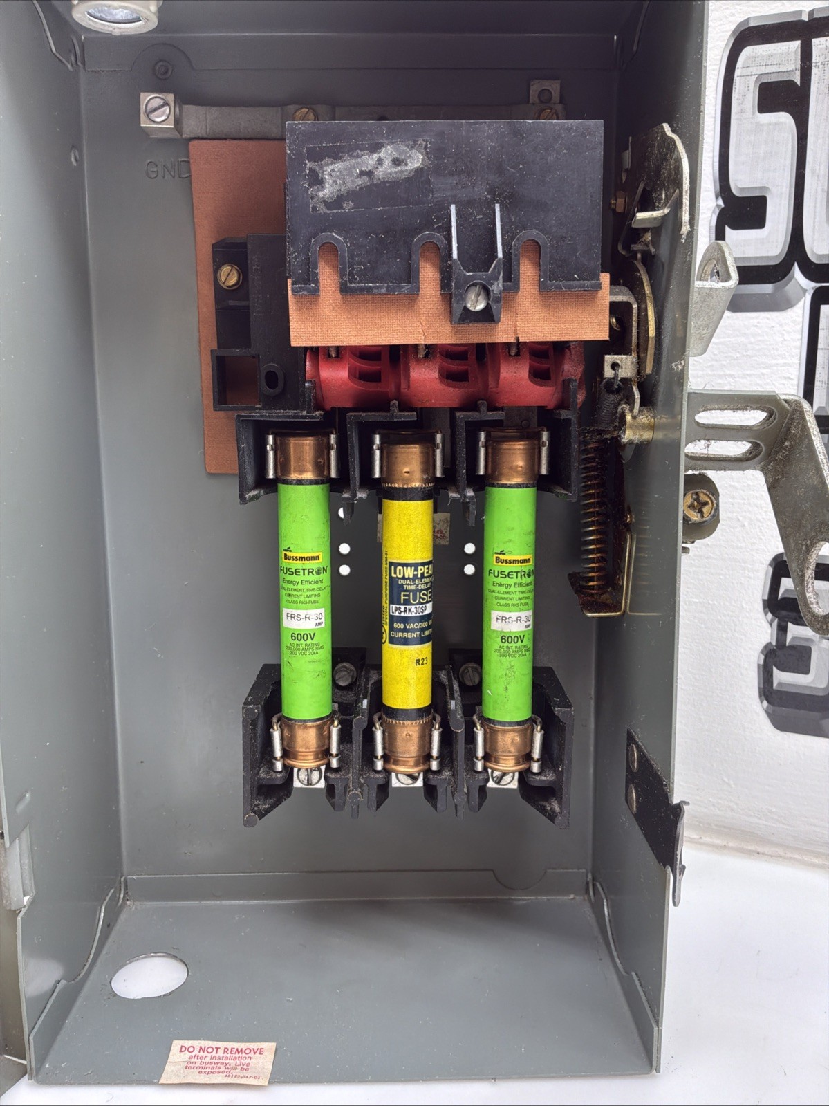 Square D I-Line Busway Switch PQ3603G 30 A 3P3W 600V 20HP