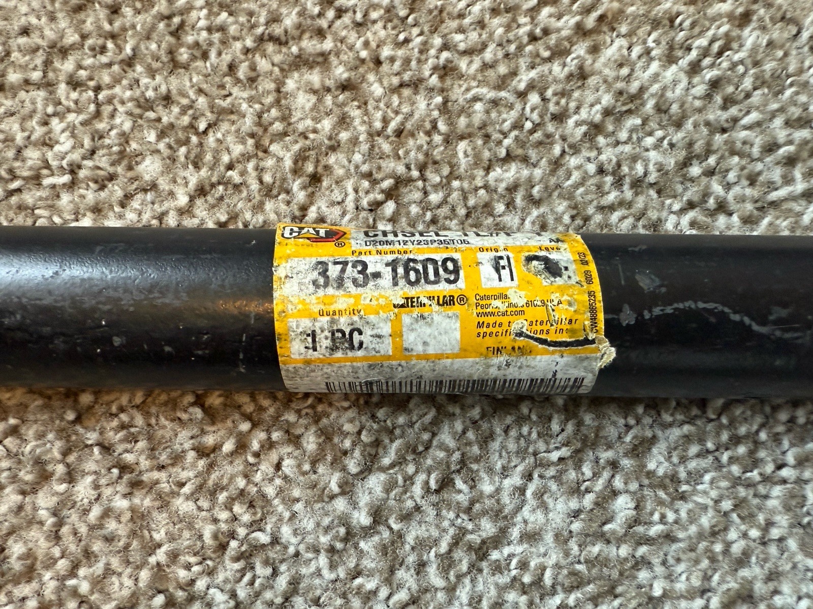 CATERPILLAR / CAT 373-1609 CHISEL TOOL **SEE DETAILS**
