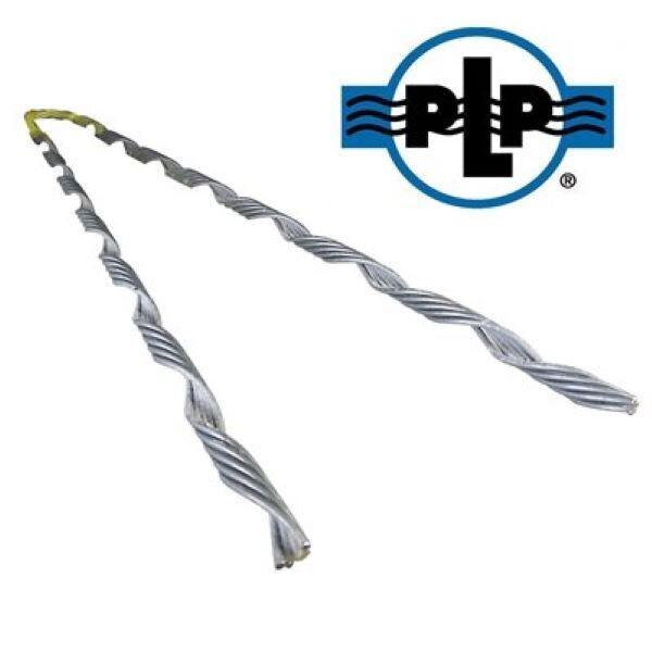 Galvanized Steel Preformed Tree Grip / Dead End, 1/4″ (1 pc)