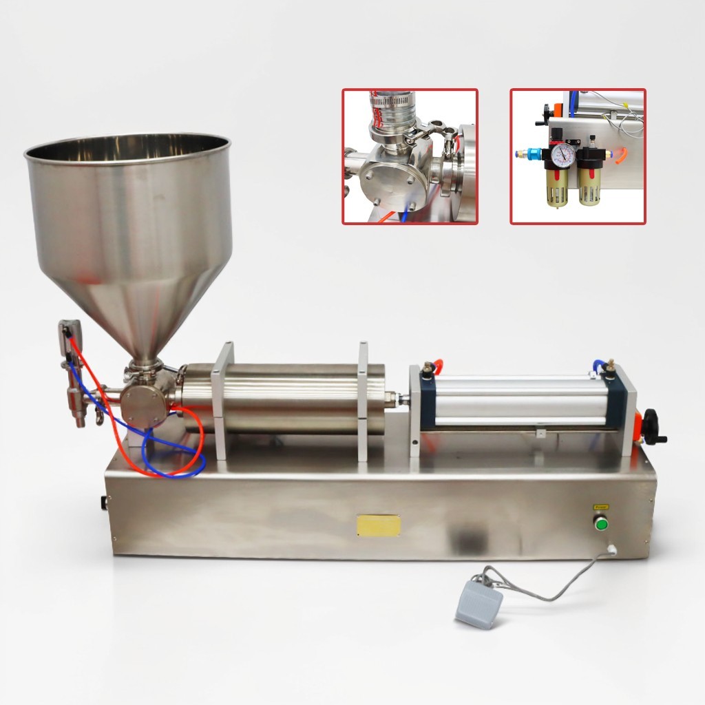 1000-5000ml Pneumatic Liquid Paste Filling Machine Stainless Packing Machine
