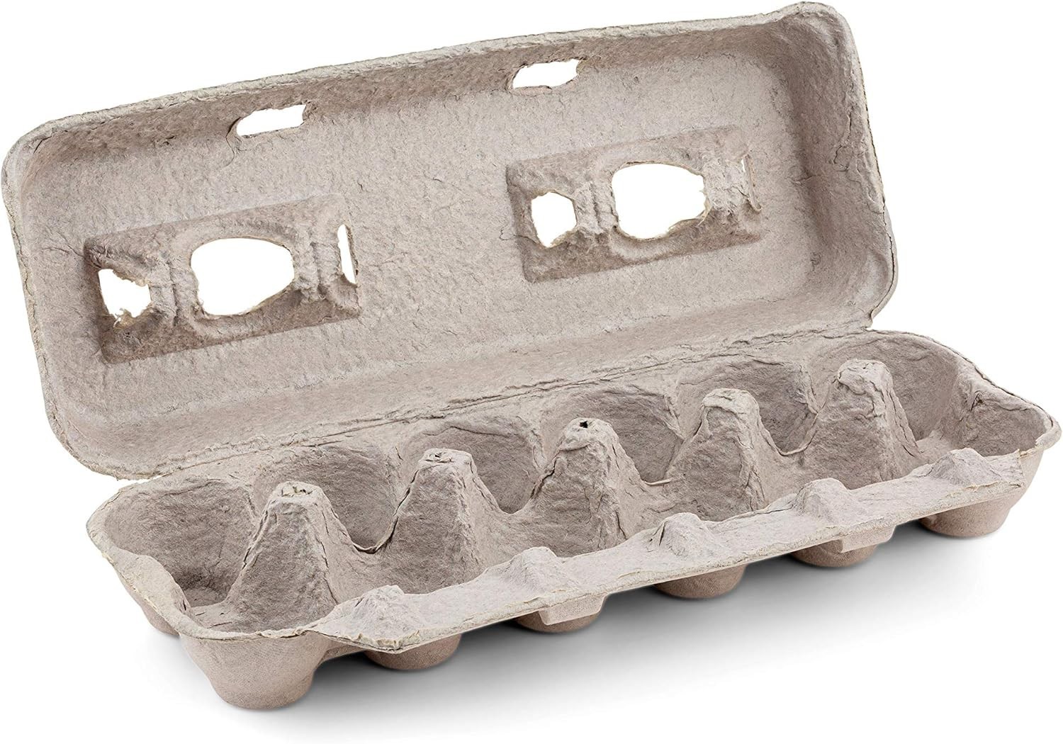 Durable 12-Egg Recycled Pulp Cartons – Perfect for Storage & Gifts – 15 Pack