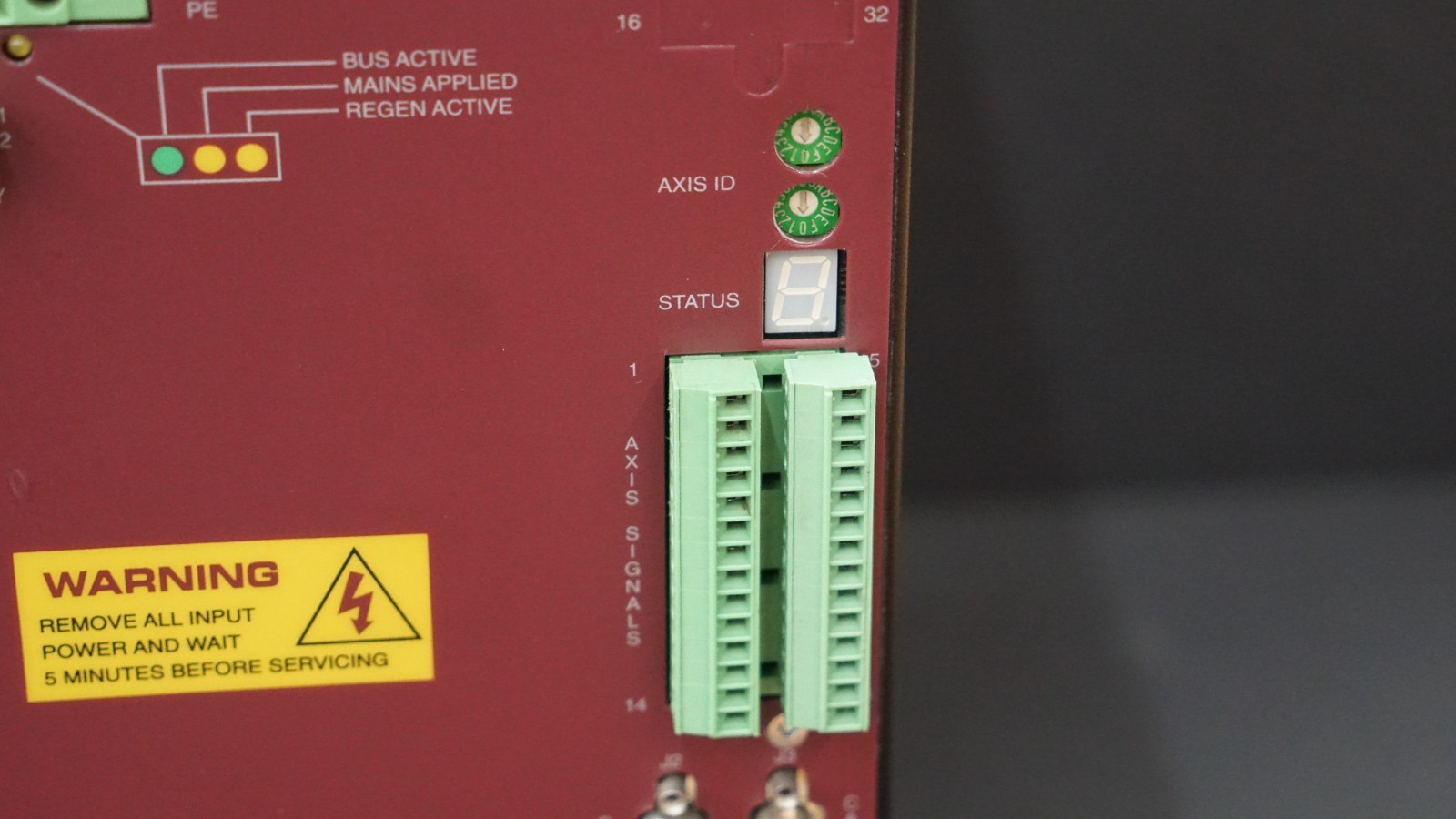 MOOG T200-610C-0A81 Programmable Servo Drive, 15kW, 325 VDC