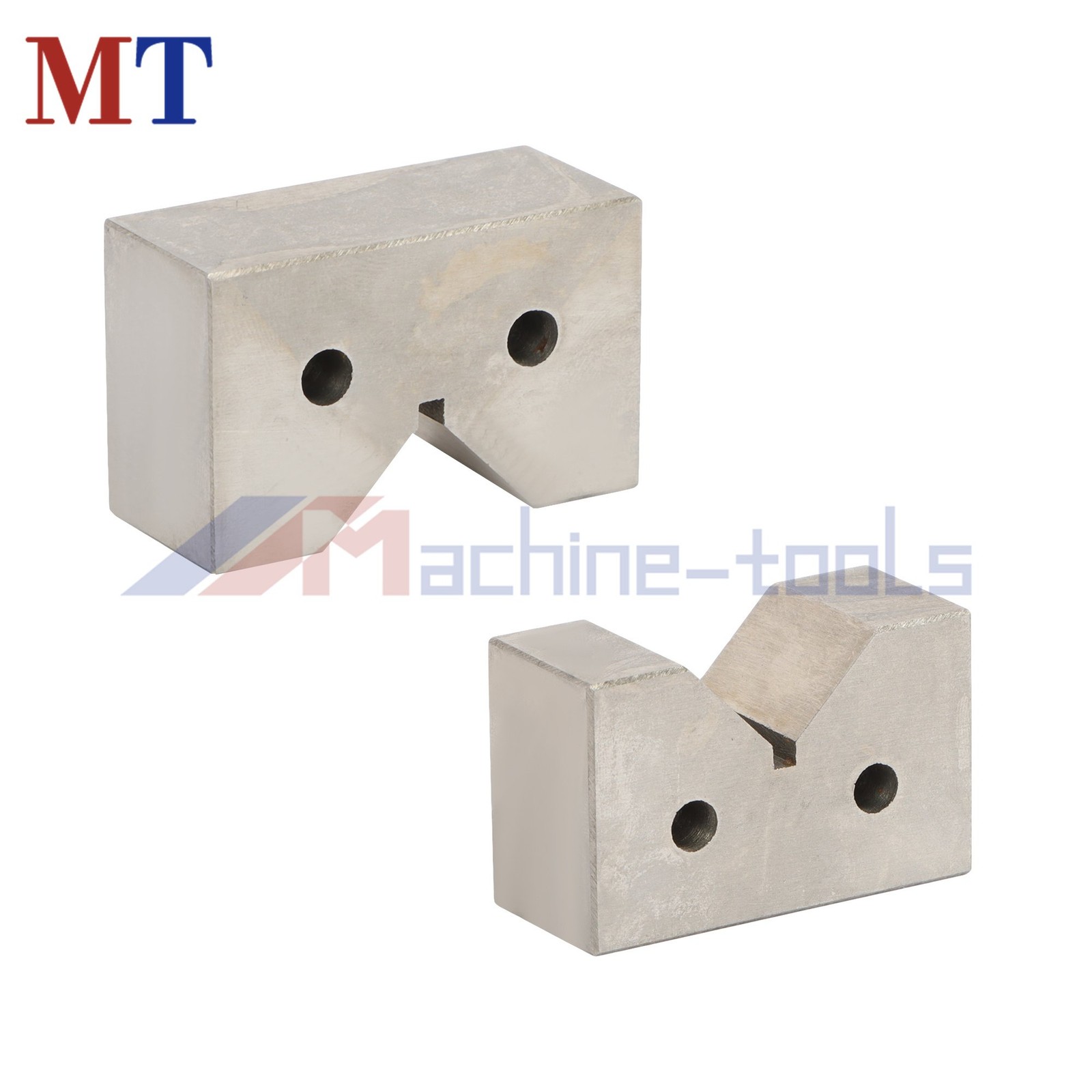 1 Pair Of Block Ground Set 2” x 3/4” x 1-1/4” Cast Iron V-Blocks V