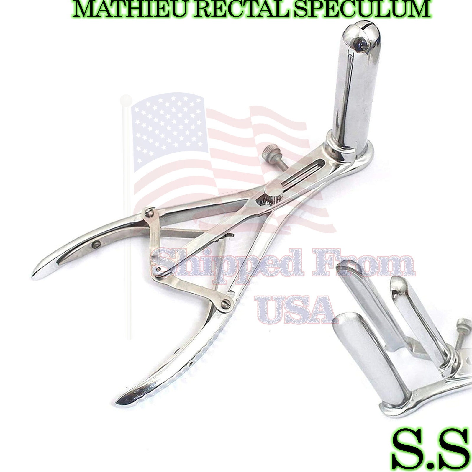 3 PRONG MATHIEU ANAL VAGINAL RECTAL SPECULUM OB/GYN UROLOGY SURGICAL