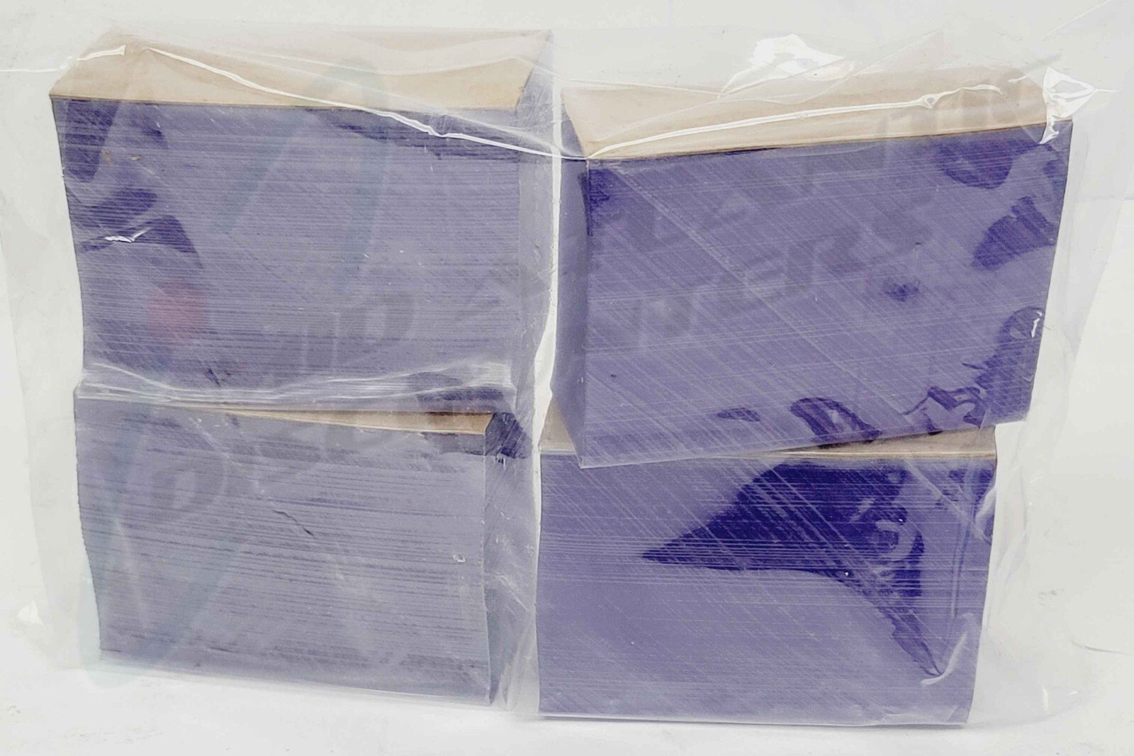 1000 Clear Plastic Shelf Strips – Grocery Retail -2.75″ x 1.21″, 4 Pks of 250