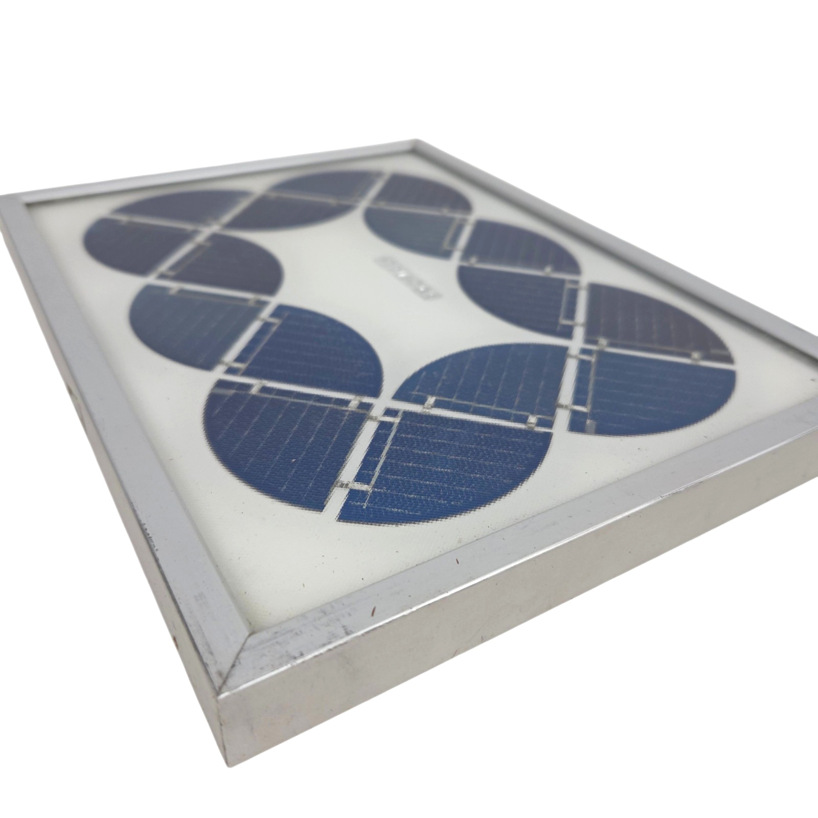 Vintage Solarex Corporation Solar Energizer Display Panel Framed Found Art