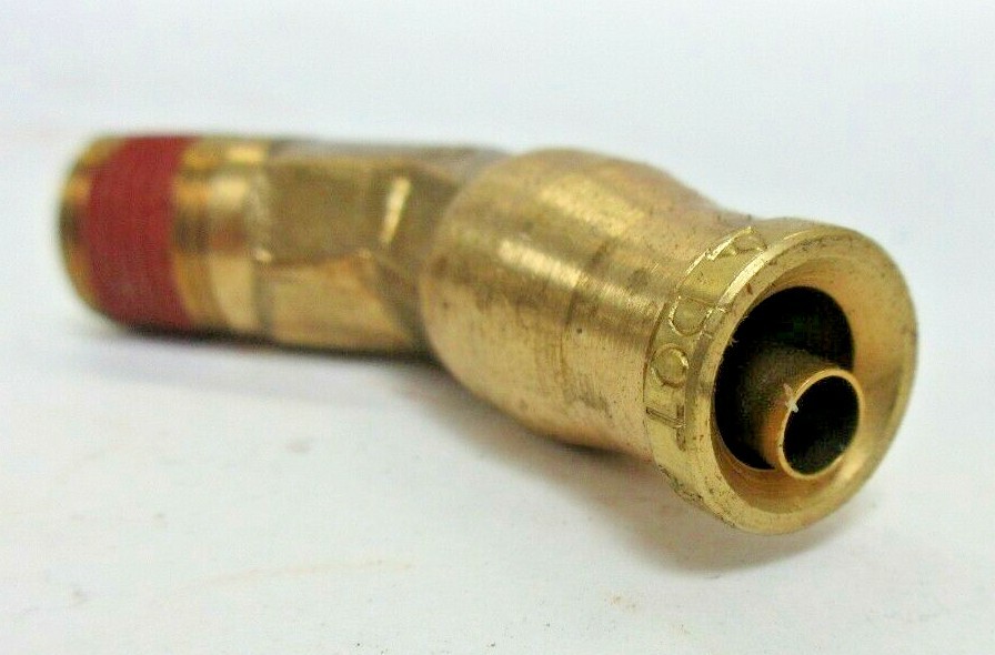ALKON AQ54-DOT-4×2 45° 1/4″ PUSH CONNECTOR, **LOT OF 10**