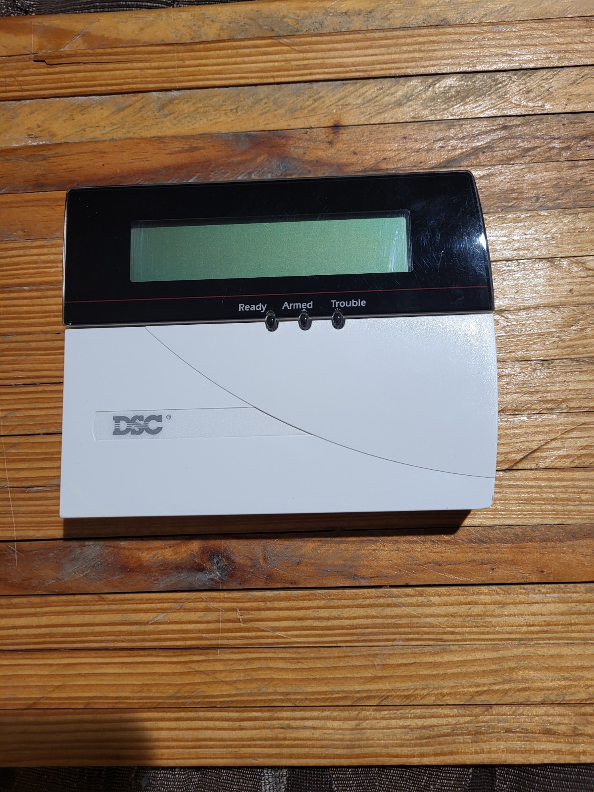 DSC Powerseries LCD5500z Alarm Keypad Old Style, Will Work On 1832 Panels Also.