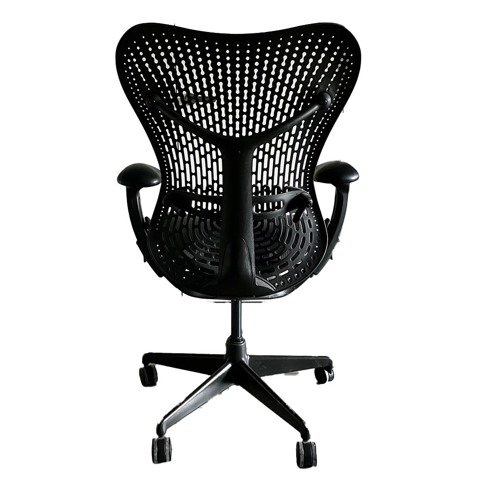 Arms Pads Caps Replacement For Herman Miller Mirra 1 Chair in Black/ Gray Color