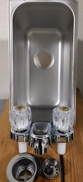 STANDARD SMALL Concession Sinks For Portable Hand Wash Sink, 1 Compartment