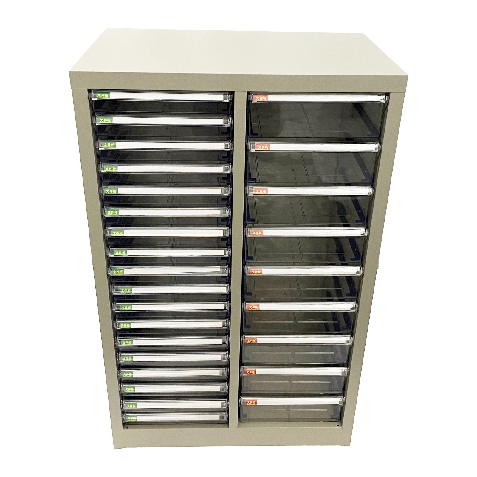 27 Drawers File Cabinet Office Storage Organizer Cabinet Medium+Large Drawer