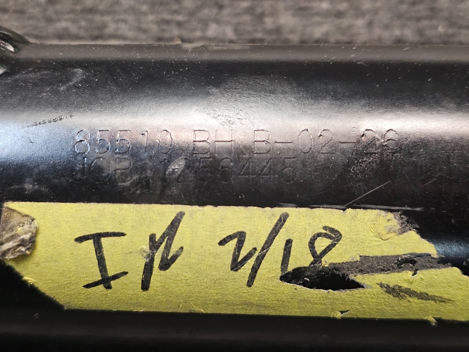 Hydraulic Welded Cylinder 2.89″ OD x 16″ Retracted x 1.52″ Rod 85510 1256445