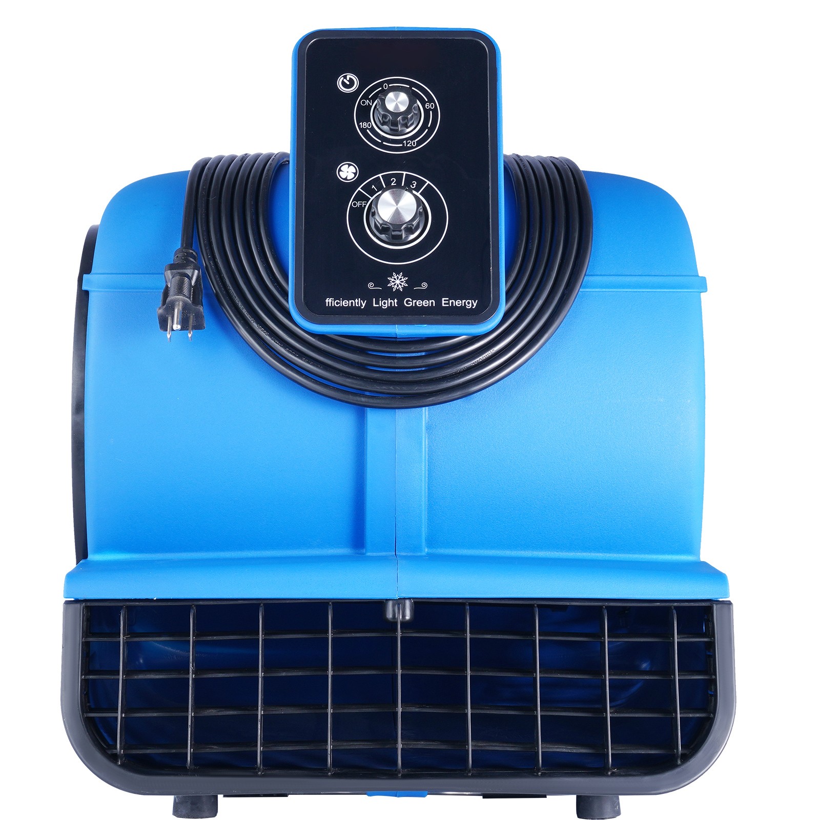 2600 CFM Adjustable Air Mover Carpet Dryer Floor Blower Fan 3-Speed 1/2 HP